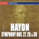 Haydn Symphony Nos 27 28 30