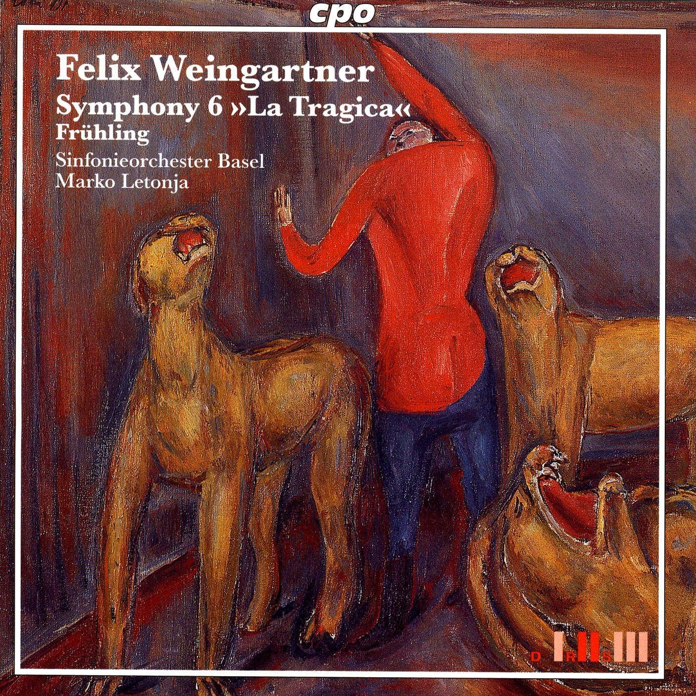 Weingartner, F.: Symphonic Music, Vol. 6 - Fruhling - Symphony No. 6 by Basel Symphony Orchestra & Marko Letonja album cover