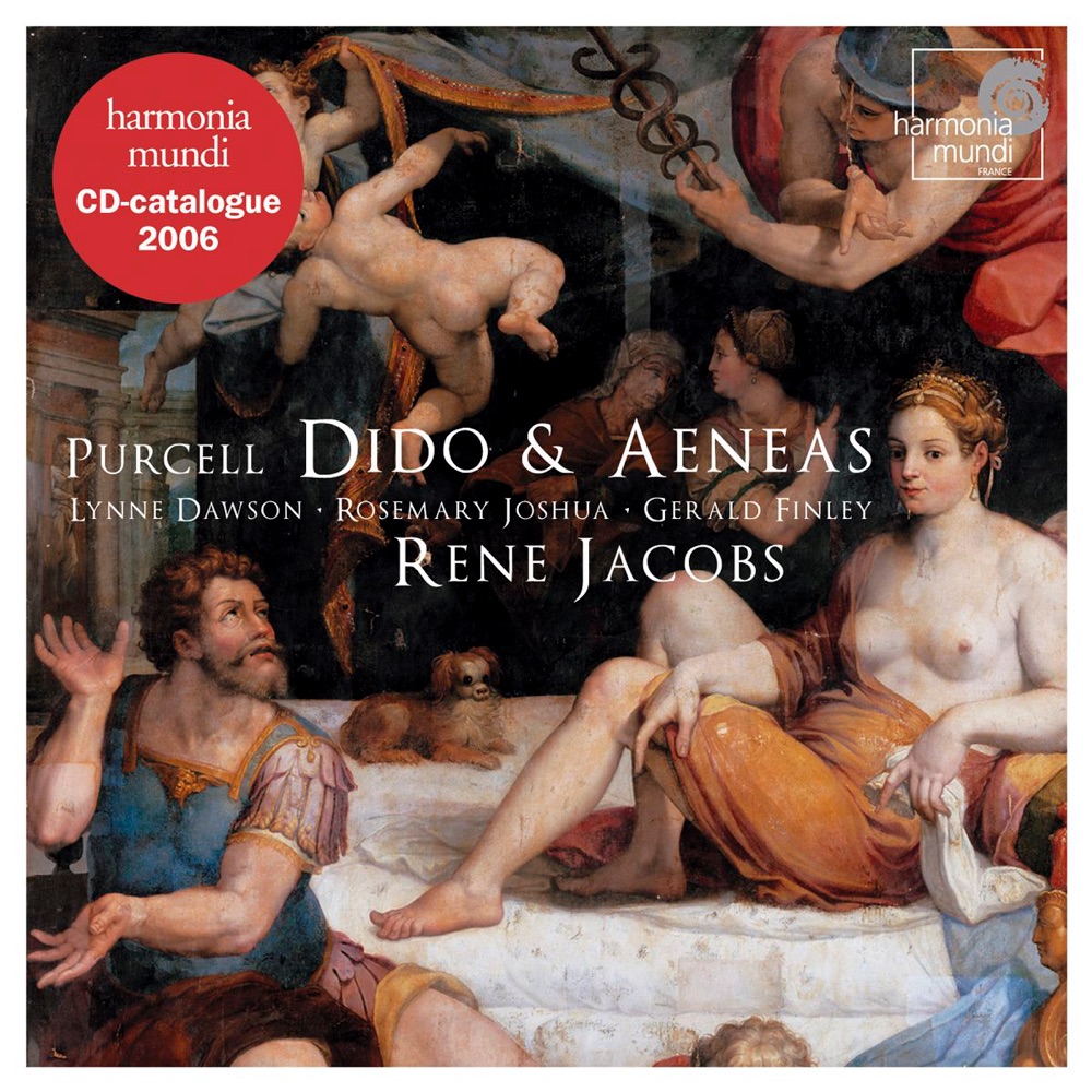 Обложка альбома «Purcell: Dido & Aeneas» — Gerald Finley, Lynne Dawson, Orchestra of the Age of Enlightenment, René Jacobs & Rosemary Joshua