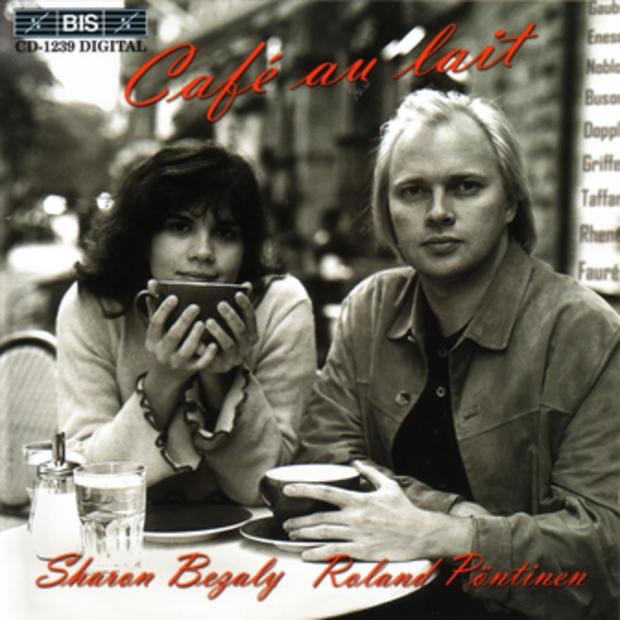 Обложка альбома «Cafe au lait» — Roland Pöntinen & Sharon Bezaly