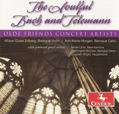 Telemann, G.P.: Oboe Sonata, Twv 42:G5 - Fantasies Nos. 4 and 6 - Bach, J.S.: Der Friede Sei Mit Dir
