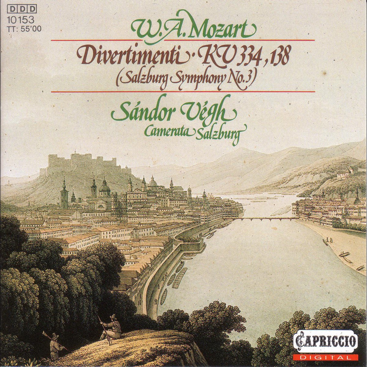 ‎Mozart Divertimento No. 17 Salzburg Symphony No. 3 シャーンドル・ヴェーグ