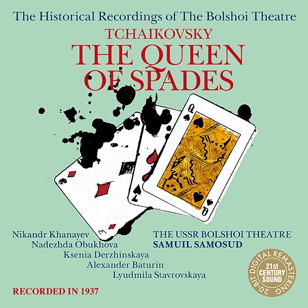 Обложка альбома «Tchaikovsky: The Queen of Spades» — Samuil Samosud, Bolshoi Theatre Orchestra & Chorus of the Bolshoi Theatre