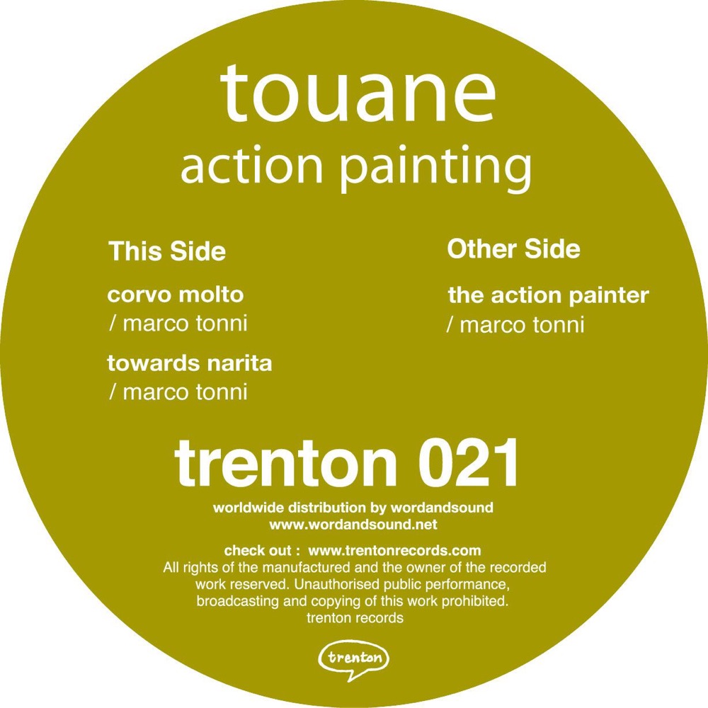 Обложка альбома «Action painting» — Touane