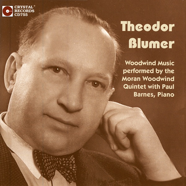 Обложка альбома «Wind Chamber Music of Theodor Blumer, Vol. 2» — Moran Woodwind Quintet, John Bailey, Albie Micklich, William McMullen, Allen French, Diane Barger & Paul Barnes