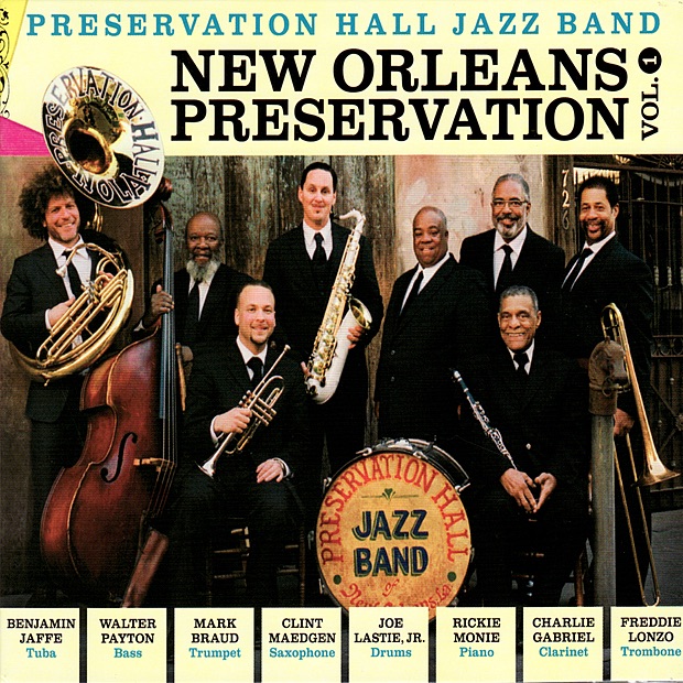 Обложка альбома «New Orleans Preservation, Vol. 1» — Preservation Hall Jazz Band