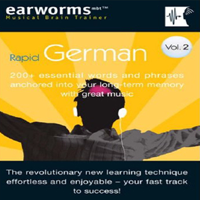 Earworms Learning - Rapid German: Volume 2 (Original Staging  Nonfiction) artwork