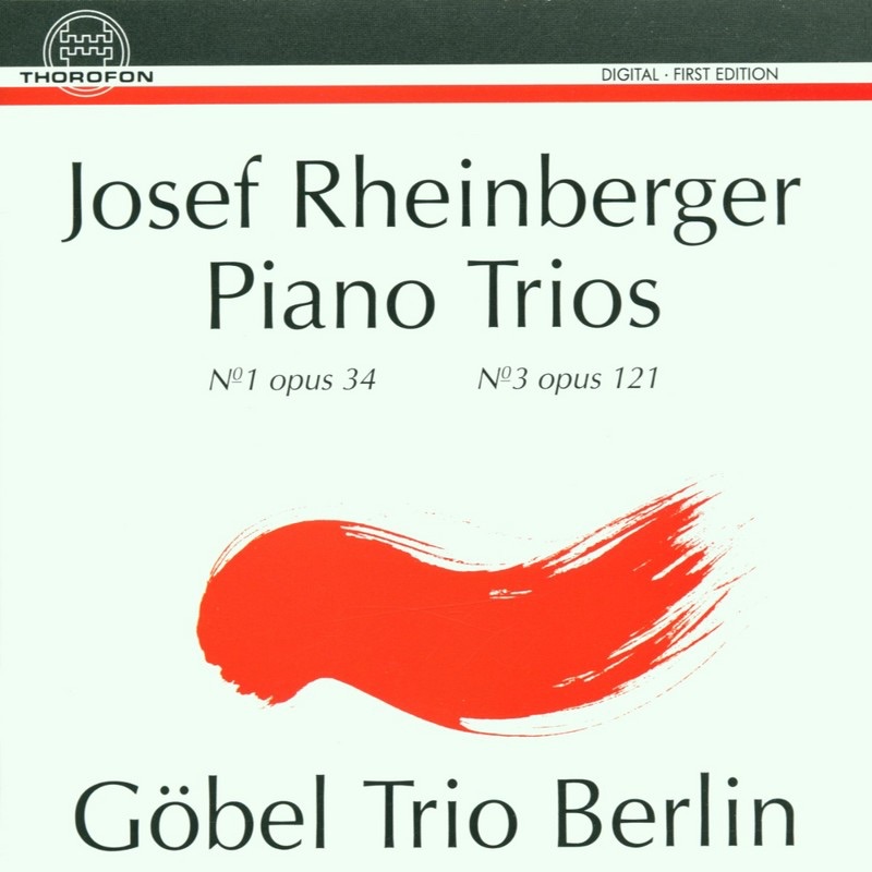 Обложка альбома «Rheinberger: Piano Trios Nos. 1 & 3» — Gobel-Trio Berlin