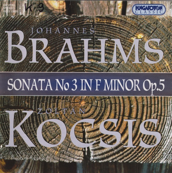 Brahms: Sonata No. 3 in F minor Op. 5