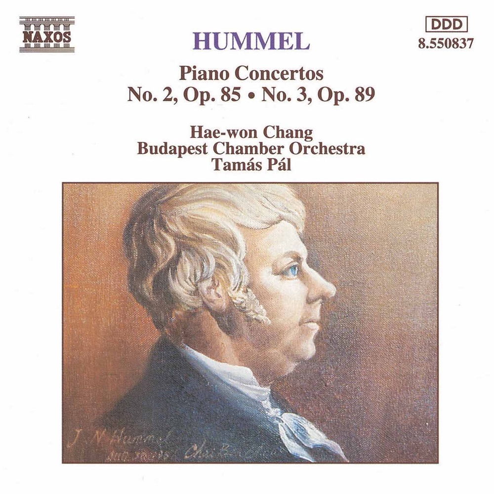 Обложка альбома «Hummel: Piano Concertos Nos. 2 and 3» — Hae Won Chang