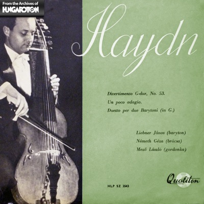 Haydn: Divertimento, G-dur - Un poco adagio - Duetto per due Barytoni (Hungaroton Classics)