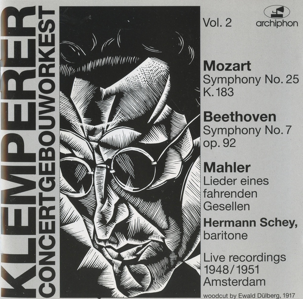 Обложка альбома «Otto Klemperper: Concertgebouworkest, Vol. 2» — Otto Klemperer, Royal Concertgebouw Orchestra & Herman Schey