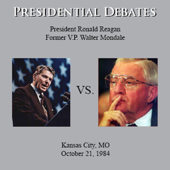 The Reagan Mondale Presidential Debates (Kansas City, MO 10/21/84) (feat. Edwin Newman, Marvin Kalb, NBC News, Georgie Ann Geyer, Universal Press Syndicate, Morton Kondracke, The New Republic, Henry Trewitt, Baltimore Sun)
