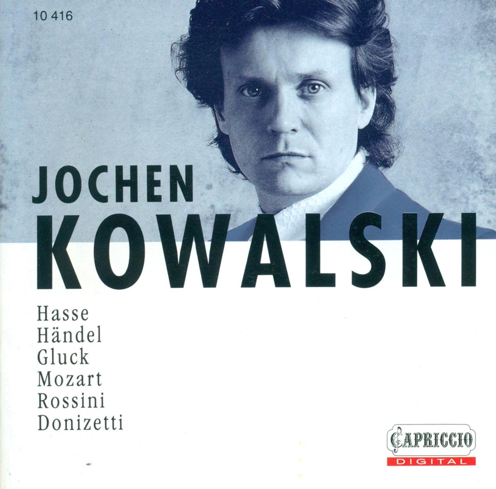 Обложка альбома «Opera Arias for Counter-tenor» — Jochen Kowalski, Berlin Symphony Orchestra, Heinz Fricke & Rundfunk-Sinfonieorchester Berlin
