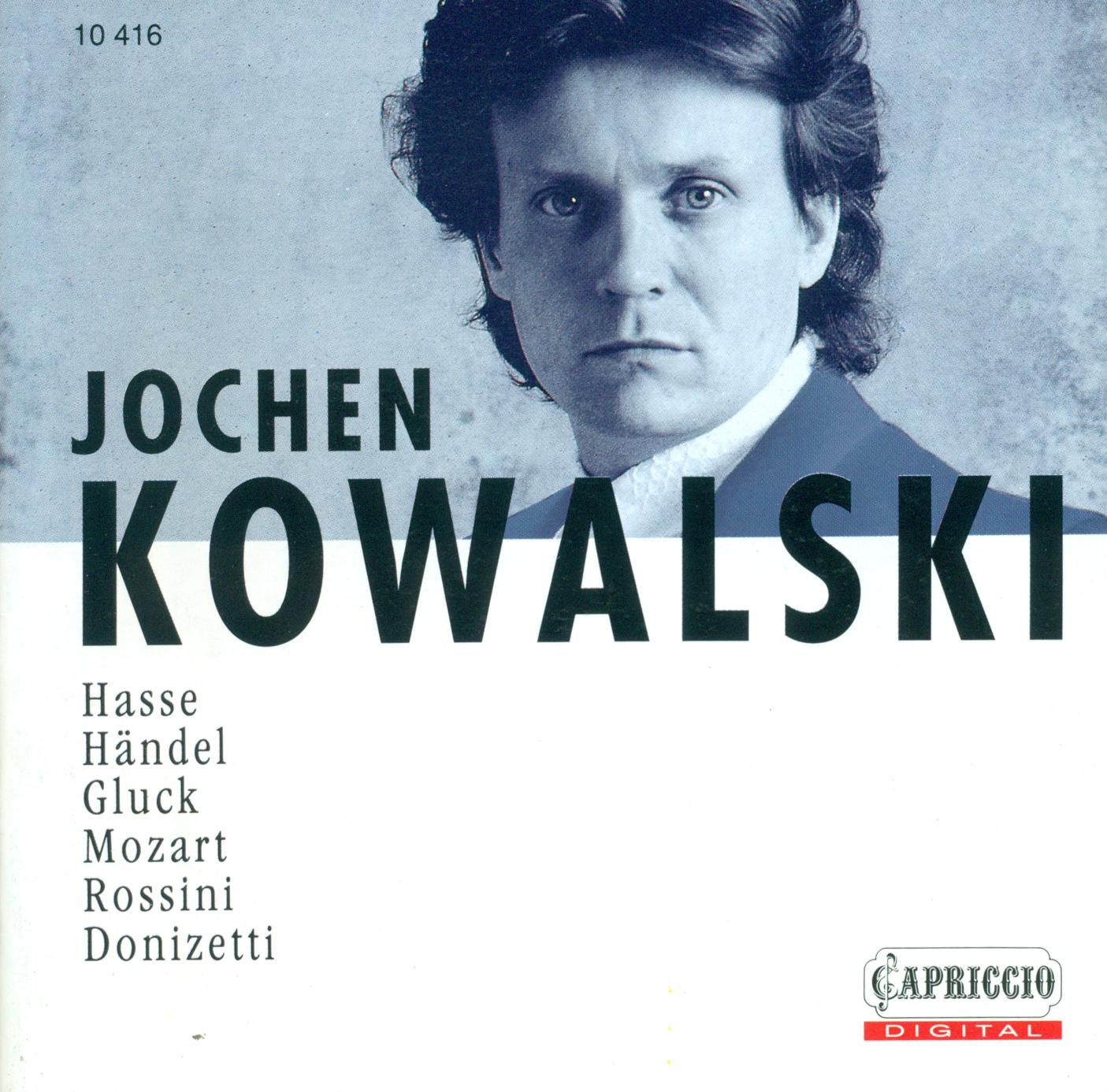 Opera Arias for Counter-tenor by Jochen Kowalski, Berlin Symphony Orchestra, Heinz Fricke & Rundfunk-Sinfonieorchester Berlin album cover