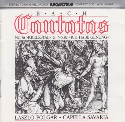 Bach: Cantatas Nos 56 & 82