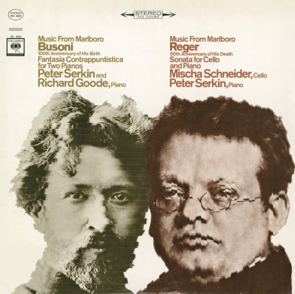 Music from Marlboro. Busoni: Fantasia Contrappuntistica for Two Pianos - Reger: Cello Sonata