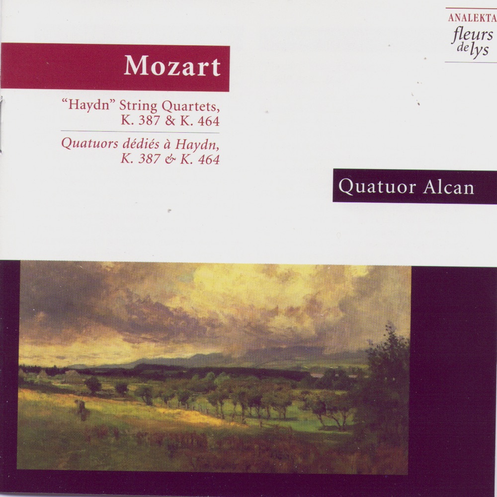 Обложка альбома «Mozart: “Haydn” String Quartets» — Quatuor Alcan