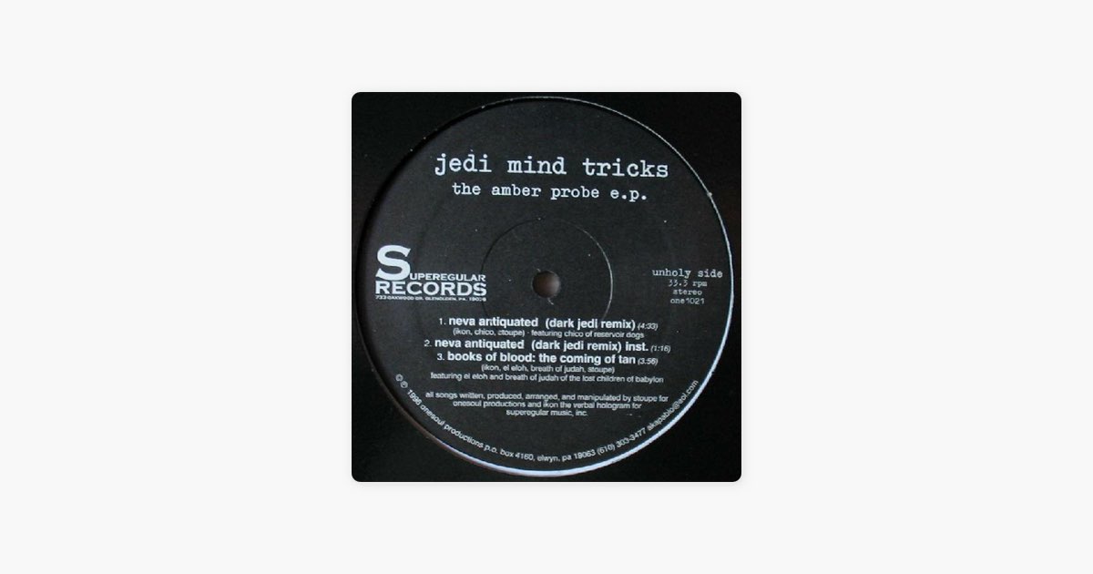 Jedi Mind Tricks ‎– The Amber Probe E.P. The Amber Probe - EP - Album by Jedi Mind Tricks - Apple Music