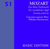 Concentus Musicus Wien, Concentus Musicus Wien/Nikolaus Harnoncourt & Nikolaus Harnoncourt - Serenade No. 13 in G Major K. 525, 'Eine kleine Nachtmusik': II. Andante