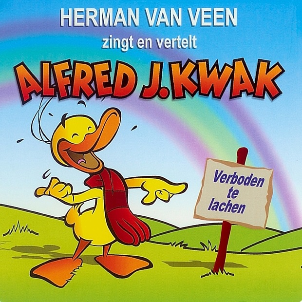 Zingt & vertelt Alfred J. Kwak - Verboden te lachen cover