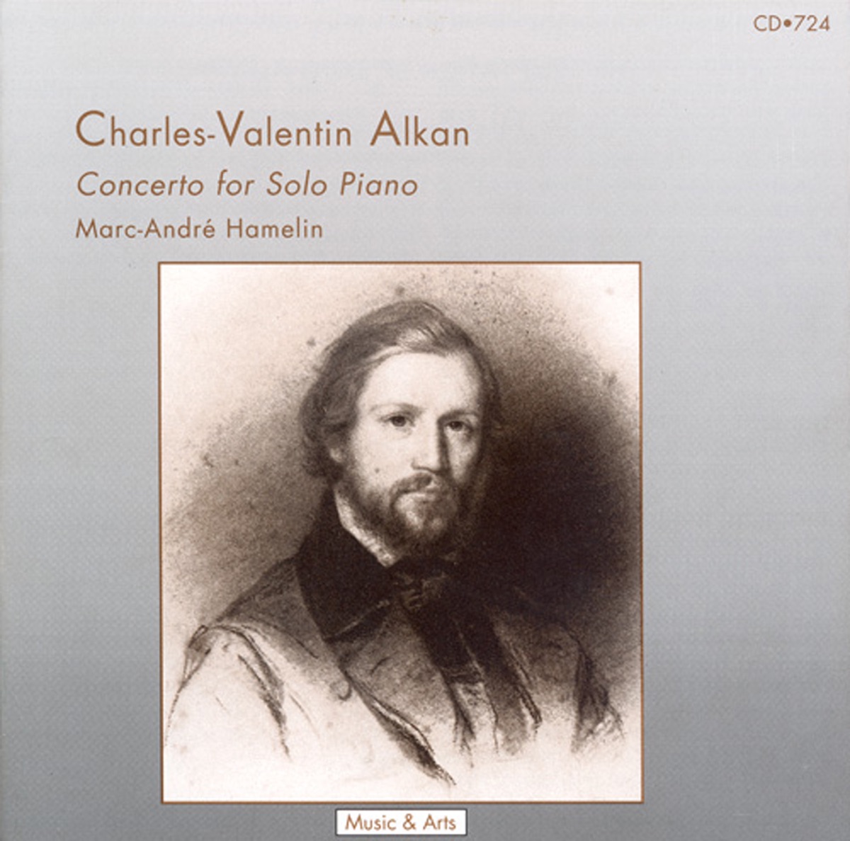 Alkan: 12 Etudes Dans Les Tons Mineurs, Op. 39: Concerto cover art