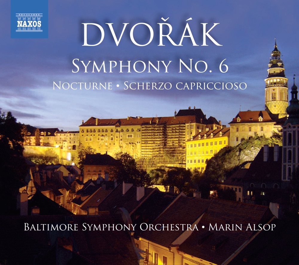 Обложка альбома «Dvorak: Symphony No. 6 - Nocturne - Scherzo capriccioso» — Marin Alsop & Baltimore Symphony Orchestra