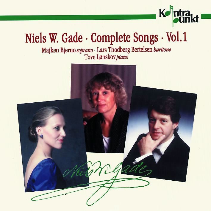 Обложка альбома «Gade: Complete Songs, Volume 1» — Lars Thodberg Bertelsen, Majken Bjerno & Tove Lønskov