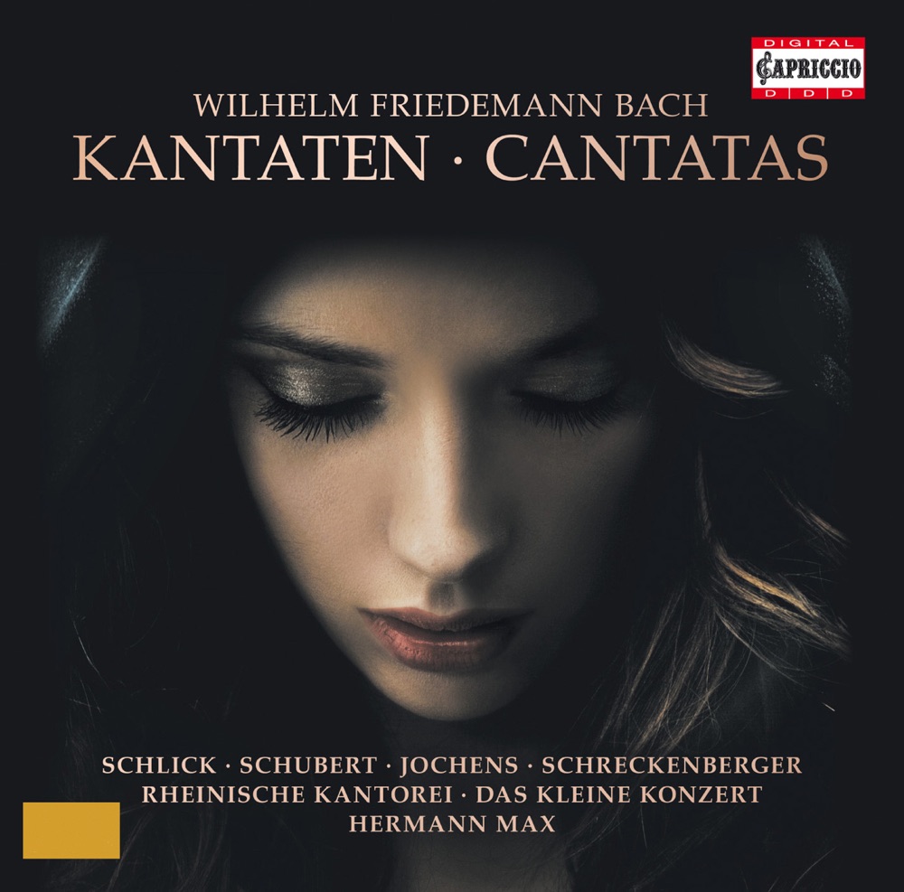 Обложка альбома «W.F. Bach: Cantatas» — Wilfried Jochens, Das Kleine Konzert, Stephan Schreckenberger, Barbara Schlick, Claudia Schubert, Rheinische Kantorei & Hermann Max