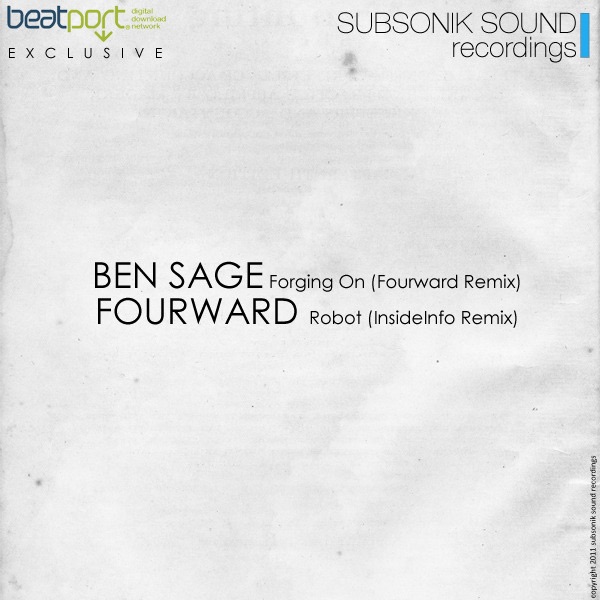 Forging On - Fourward Remix / Robot - Insideinfo Remix - Single