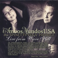 Album cover for Live from Wave Hill by Ambos Mundos USA-The Spinetti/Vega Project