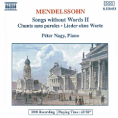 Lieder ohne Worte (Songs without Words), Book 1, Op. 19b: Lied ohne Worte (Song without Words) No. 6 in G minor, Op. 19, No. 6, "Venezianisches Gondellied" (Venetian Gondola Song)