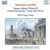 Lieder ohne Worte, Op. 19b: No. 2 in A Minor, Op. 19, No. 2