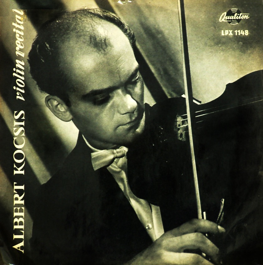 Обложка альбома «Violin Recital» — Albert Kocsis