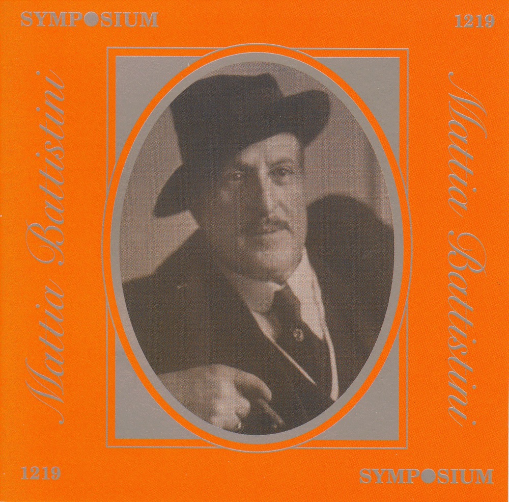 Обложка альбома «Mattia Battistini, Vol. 2 (1902-1924)» — Mattia Battistini