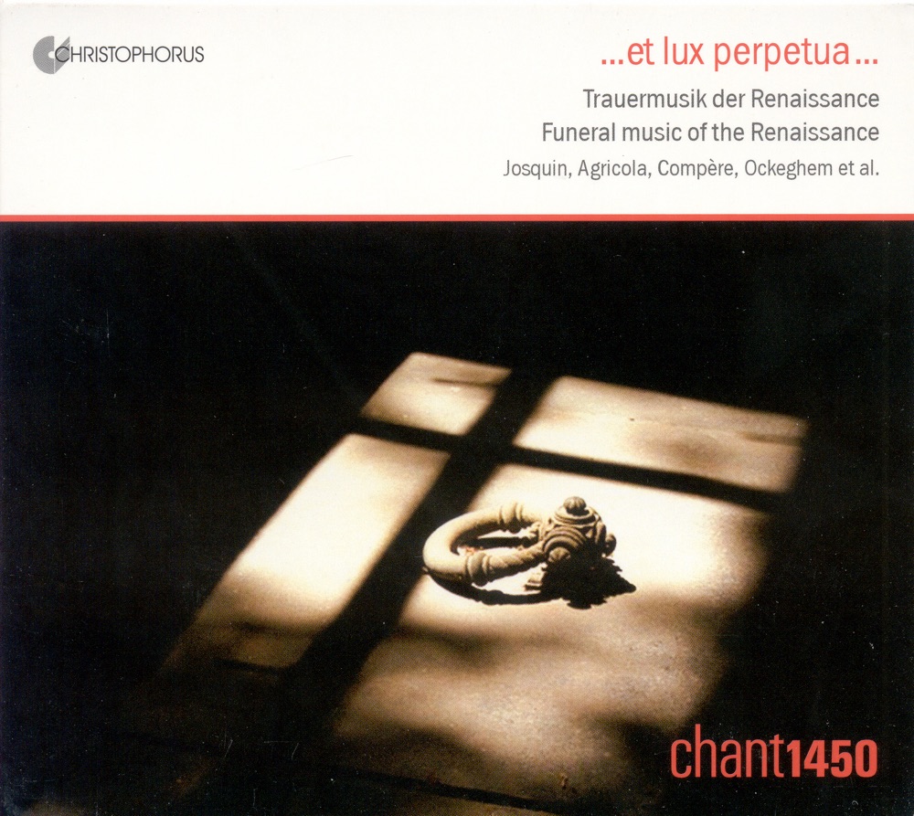 Обложка альбома «Vocal Music (Renaissance) - Appenzeller, B. - Josquin Des Prez - Spinacino, F. - Ockeghem, J. - Agricola, A. - Paumann, C. - Compere, L.» — Chant 1450