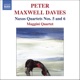 MAXWELL DAVIES/NAXOS QUARTETS 5 & 6 cover art