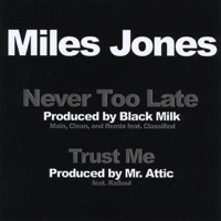 Never Too Late - Miles Jones