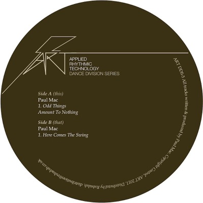 Odd Things Amount to Nothing / Here Comes the Swing - Single