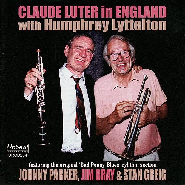 Обложка альбома «Claude Luter In England With Humphrey Lyttelton» — Claude Luter, Humphrey Lyttelton & The Bad Penny Blues Rhythm Section