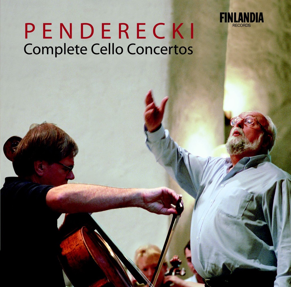 Обложка альбома «Penderecki: Complete Cello Concertos» — Arto Noras, Krzysztof Penderecki & Sinfonia Varsovia