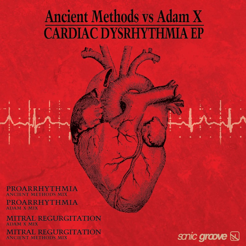 Обложка альбома «Cardiac Dysrhythmia - EP» — Ancient Methods & Adam X
