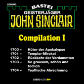 Audiobook cover for John Sinclair Compilation I: Band 1700 - 1704 by Jason Dark