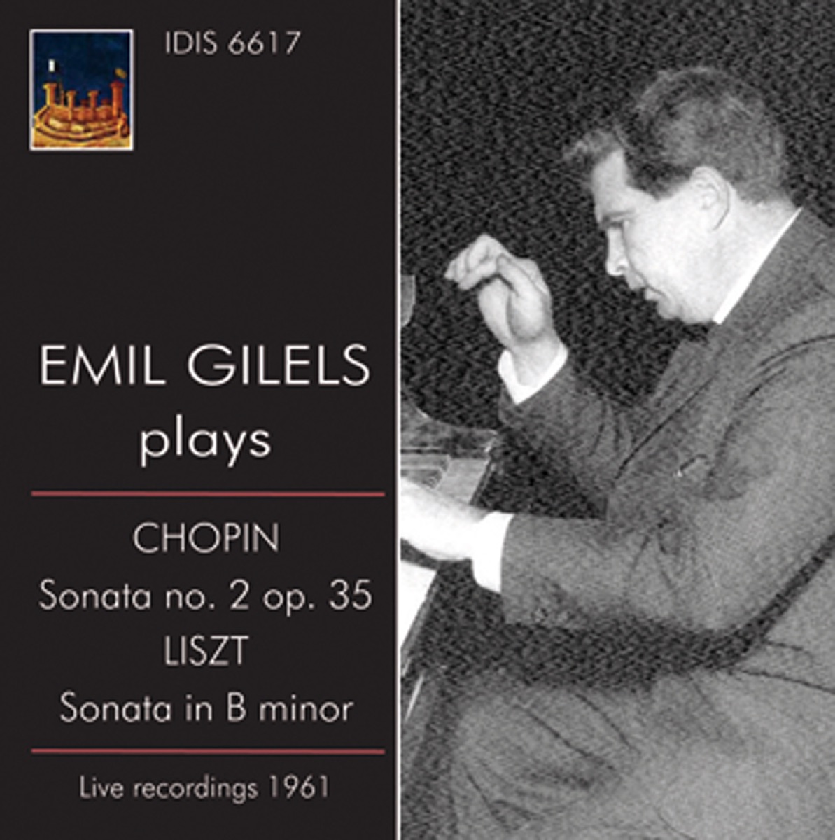 Chopin: Piano Sonata No. 2, "Funeral March" - Liszt: Piano Sonata in B Minor (1961) cover art