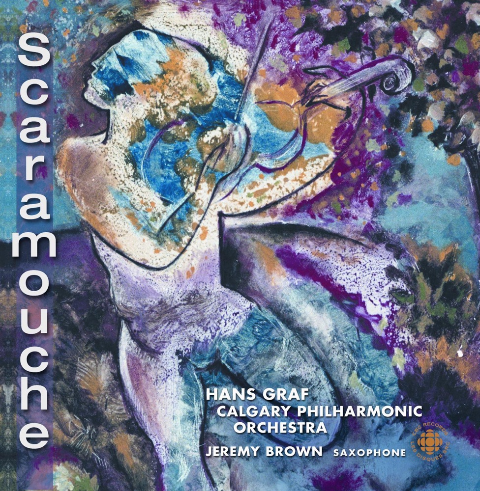 Обложка альбома «Milhaud: Scaramouche - Villa-Lobos: Descobrimento do Brasil» — Calgary Philharmonic Orchestra, Jeremy Brown & Hans Graf