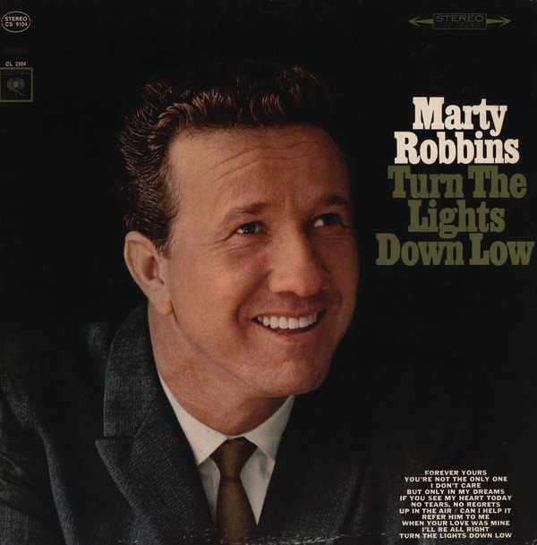 Обложка альбома «Turn the Lights Down Low» — Marty Robbins