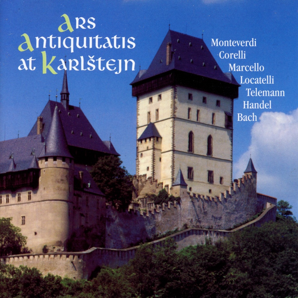 Обложка альбома «Ars Antiquitatis at Karlstejn» — Gabriela Eibenová, Petr Svoboda, Jindřiška Ouředníková, Iva Štrynclová, Marek Stryncl & Luboš Malý