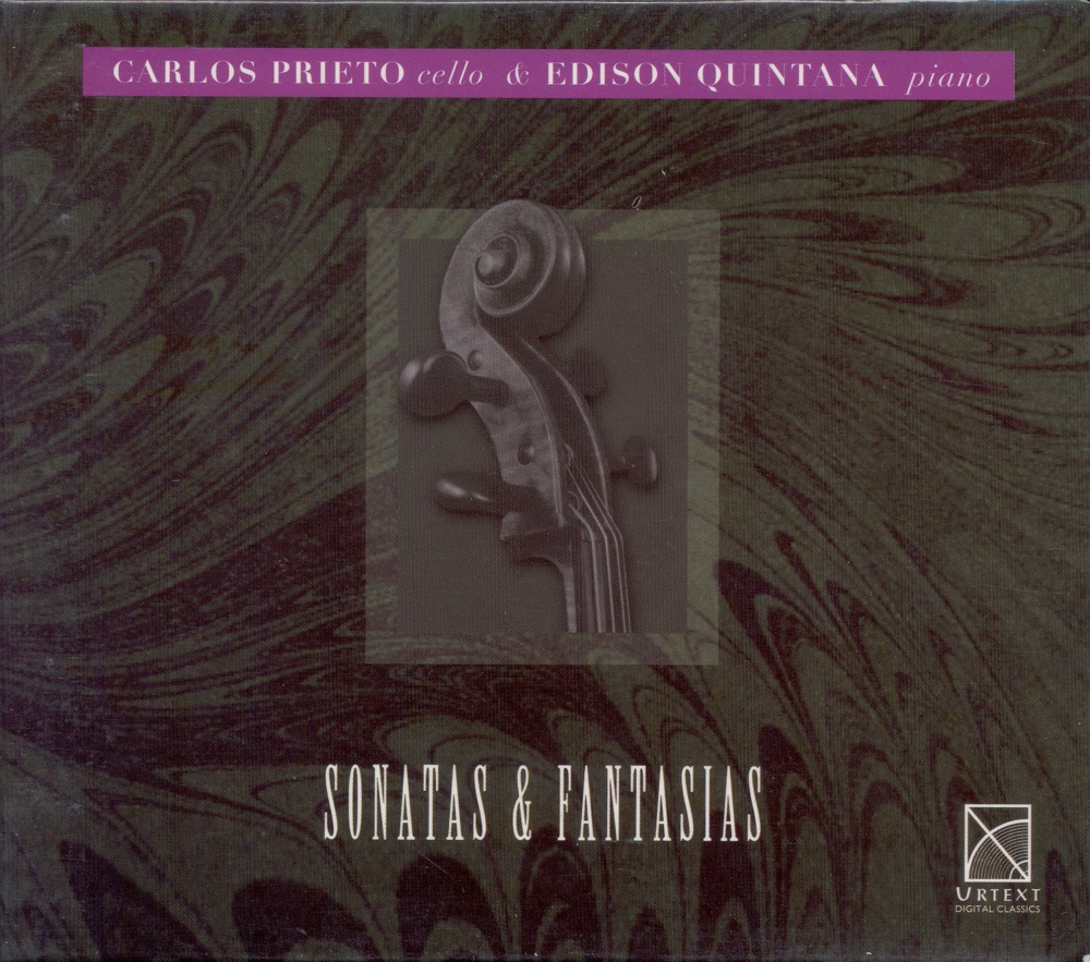 Обложка альбома «Cello Recital: Prieto, Carlos Miguel - Gerhard, R. - Ginastera, A. - Zyman, S. - Cassado, G. - Rodrigo, J. - Piazzolla, A.» — Carlos Miguel Prieto & Edison Quintana