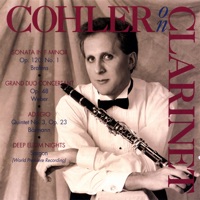 Cohler On Clarinet - Jonathan Cohler & Judith Gordon