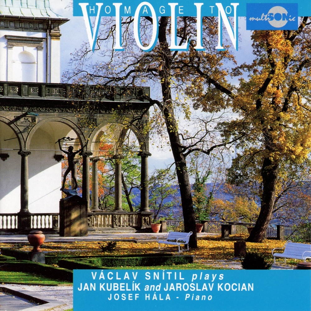 Обложка альбома «Homage to Violin» — Václav Snítil & Josef Hála